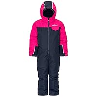 icefeld Schneeoverall/Skianzug pink in Größe 134/140