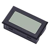 6 Stück Innentemperatur Hygrometer Monitor geeignet für Humidore und Reptilien Thermometer mit hochpräzisen Sensoren LCD Display Thermometer