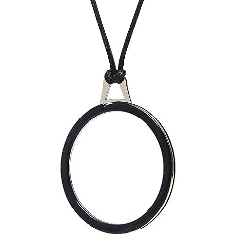 TERAISE Necklace Reading Glasses Novel Pendant Readers Lightweight Portable Anti-Loss Reading Glasses with Exquisite Metal Case for Women and Men(2.5X) Cover
