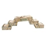 MB Muebles Bonitos | Mini Huerta de Madera | Modelo Plegable | 71,5x15,5x18cm