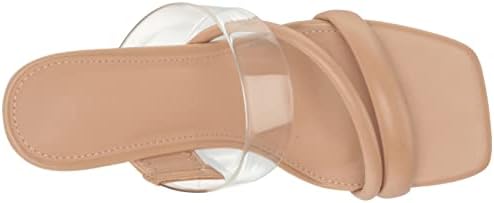 Anne Klein Women's Freda Pump, Nude/Clear, 9.5 | Image 4