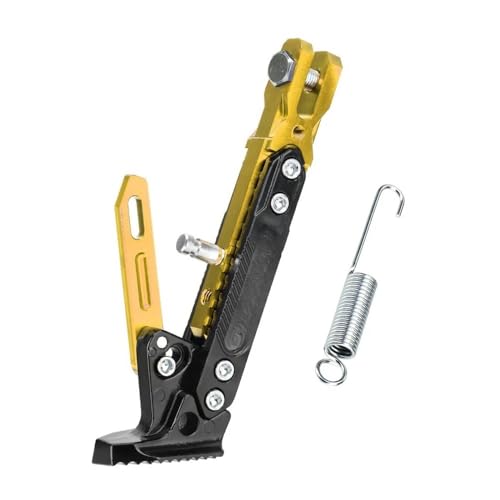 Support de béquille de moto réglable avec pied de stationnement élargi