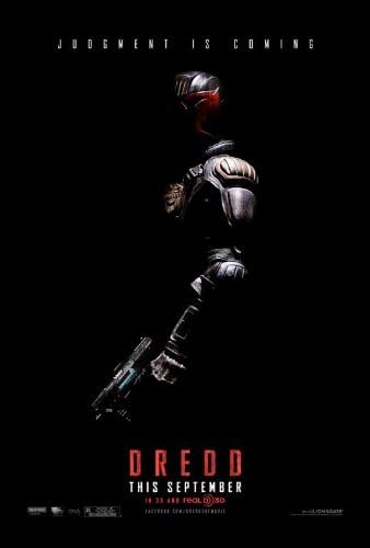 Dredd (2012) 27 X 40 Movie Poster Lena Headey, Karl Urban, Olivia Thirlby, Domhnall Gleeson, Langley Kirkwood, Style B