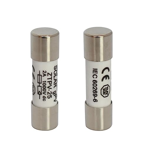 Fusible 1000V 30A DC 10x38 mm pour protection de circuit photovoltaïque