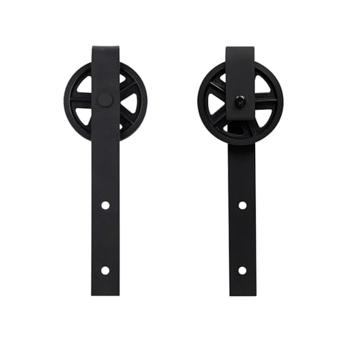 Quincaillerie pour porte de grange sans bruit fermeture douce