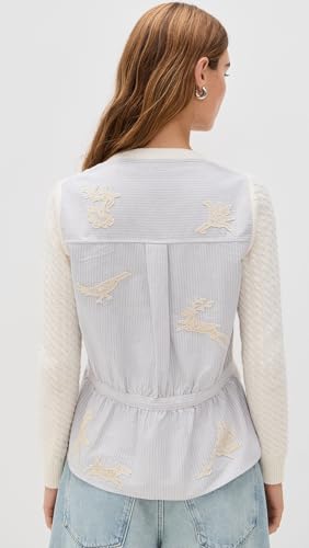 Sea Women's Lavinia Striped Long Sleeve Cardigan4