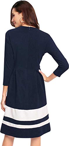 Image of LookMark Cotton A-Line Knee-Length Women's Dress