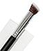 Flat Angled Contour Makeup Brush - Small Mini Kabuki Brush Synthetic Bristles Best for Precision Contouring & Eye Brow Definition, Vegan Brochas Para Ojos
