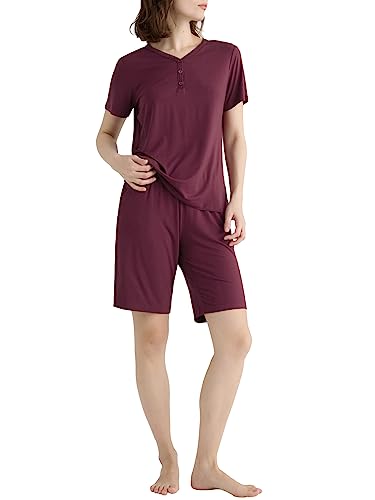 Image of Latuza Women's Viscose Bermuda Shorts Pajama Set