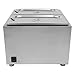 Chocolate Tempering Machine,Chocolate Melting Pot,Commercial Electric Melting Machine,Stainless Steel Food Warmer with Lid for Catering Restaurant (2 Pots)
