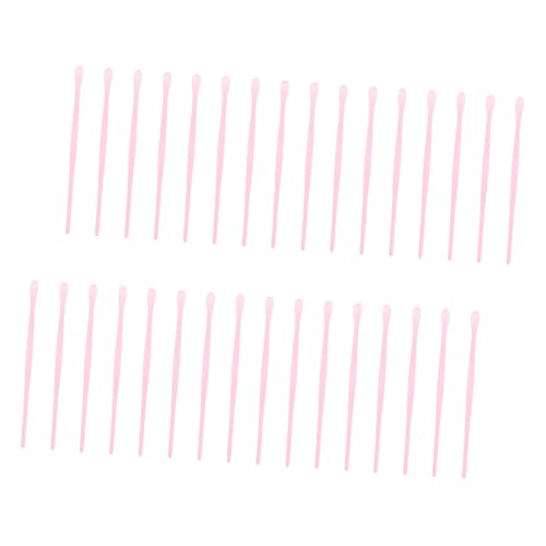 FOMIYES 100個入り セット 使い捨て耳かき 旅行用耳栓 イヤーケア用品 美容院耳スティック 耳垢クリーナーツール 耳垢除去剤 ポータブル耳かき 個人使用の耳かき 便利な耳棒 環境