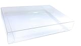 GRITLY – Collectible Cases - Video Game Box Protector Cases - Compatible with N64 & SNES Games - Crystal Clear Plastic Display Boxes - Scratch-Resistant (N64 Box Protectors, 10 Pack)