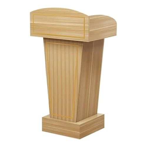 Atril de Madera para Iglesia y Conferencias - Púlpito de Pie Moderno Elegante