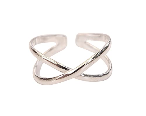 Miya Jewelry Handmade Criss-Cross X Toe Ring thumb #6