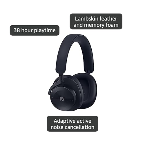 Beoplay H95 - Cuffie di Lusso Bluetooth Wireless Over-Ear con Cancellazione Attiva del Rumore, 6 Microfoni, Batteria di 50 Ore, Cuffie e Custodia da Viaggio in Alluminio - Militare - Cuffia gaming - Immagine 2