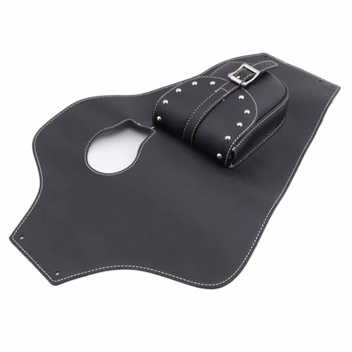 Bouchon réservoir Shadow VT1100C Protection premium en similicuir pour moto de collection