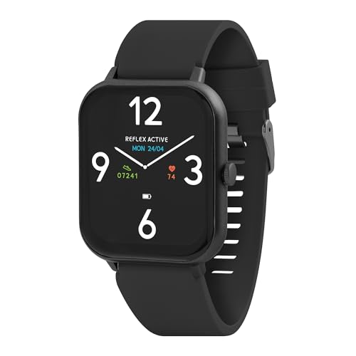 Reflex Active Series 17 1.83" IP67 Black Strap Smart Watch