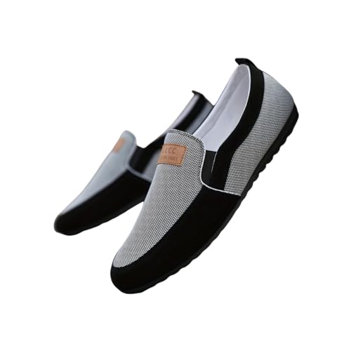 Lightweight Breathable Men's Loafer Shoes - Non-Slip Slip-Ons for Spring and Summer