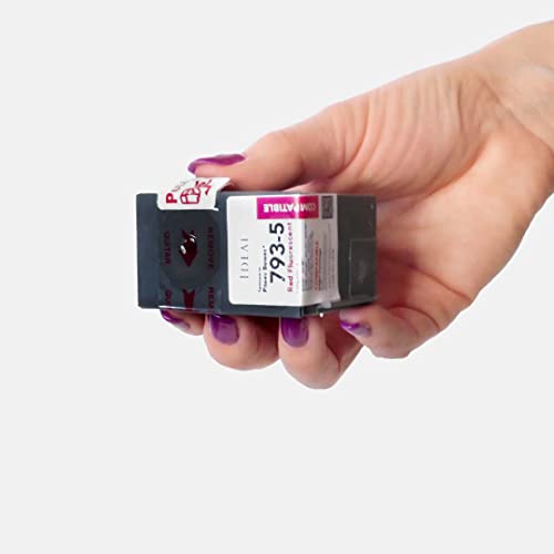 Preferred Postage Supplies 793-5 Red Ink Cartridge For Dm Series, Send Pro C Series + 50 Double Postage Meter Tape 5 1/4 X 3 1/2 Compare To Pb 612-0, 612-7, 612-9 & 620-9 #TOP4