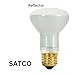 S8519 45R20/FL 130V 5M 45 Watt R20 Incandescent; Frost; 5000 Average Rated Hours; 280 Lumens; Medium Base; 130 Volt