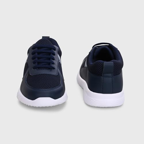 Image of Centrino Lightweight Sneakers for Men | Shoes for Man Stylish | Casual Breathable Lace-Up Canvas Walking Shoes | Cushioned Insole for All-Day Comfort | Anti-Skid Sole | Comfortable Mens Shoes Daily (6822)