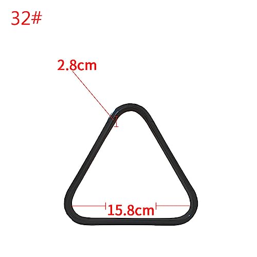 WATERBELINE Hängender Anhänger,Billard-Dreiecksrahmen,Dreieck-Pool-Rack,Billardtisch-Halter,Snooker-Tisch,Bälle-Rahmen,Stativ-Rahmen,Billard-Halter