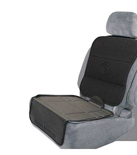 Prince Lionheart 0300 2-Stage seatSAVER: 2 part high-density foam construction prevents depression damage, dirt, spill and wear from child car seats, schwarz