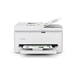 Canon PIXMA TR7120 Wireless Color Inkjet Printer for Duplex Printing, White – Home Printer with Copier/Scanner, Auto Document Feeder, Compact Design, Intuitive Control Panel