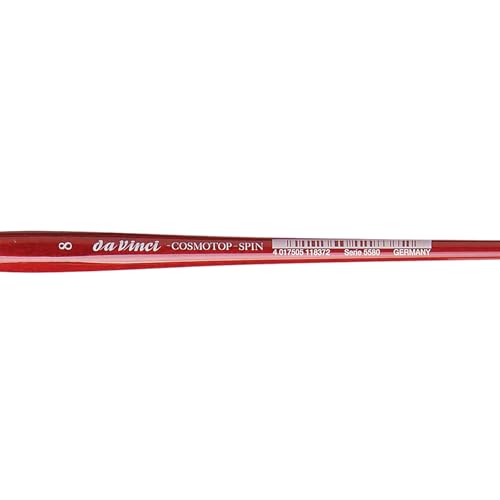 Image of da Vinci Watercolor Series 5580 Size 8 Round - CosmoTop Spin Multi-Diameter Synthetic - Holds More Water Than Any Other Synthetic - Made in Germany