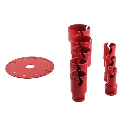 Kit de 9 Brocas 20-68mm M14 Disco 125mm para Marmol miniatura 5