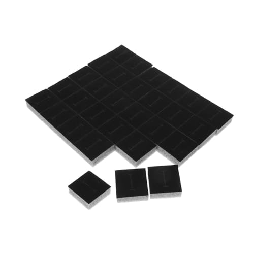 OUNONA 20pcs Jewelry Box Inserts Sponge Insert Ring Box Cushion Inserts for Handmade Jewelry Organizer Display