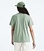 THE NORTH FACE Women's Evolution Simple Dome Relaxed Short-Sleeve Tee | Cotton T-Shirt with Classic Embroidered Logo, Slate Moss, Medium