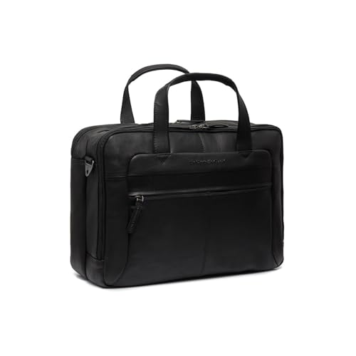 Serviette en cuir Ryan par The Chesterfield Brand avec grand compartiment laptop 44 cm