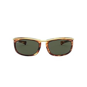 Ray-Ban Olympian I RB2319-954/31 Lunettes de Soleil, Havana, 62.0 Mixte Adulte