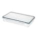 ORYX 5025060 Portaembutidos Cierre Hermetico Plastico Rectangular 15x23,5 cm, 18/8 Stainless Steel