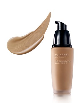 Aviance : Tinted Foundation Extra-Light Texture Color Cool Beige 34 ml. Best Seller of Thailand
