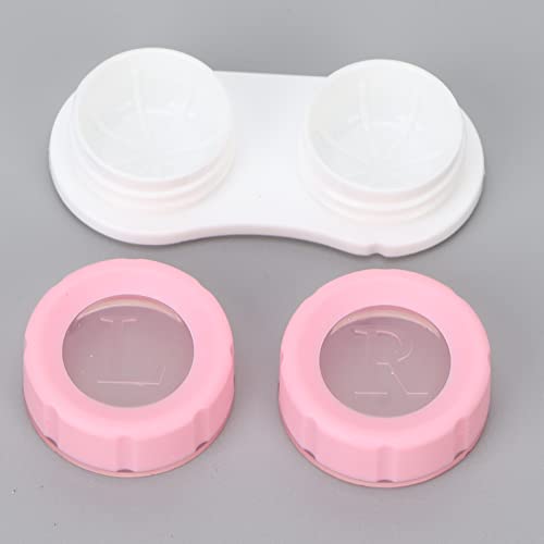 Recipiente de Lentes de Contato, Caixa de Lentes de Contato Resistente e Estável Com Aplicador de Pi