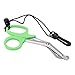 Pilipane Safety Sea Snips, Dive Shears, Emergency Scissors, Scuba Diving Scissors Stainless Steel Scuba Diver Shears with Lanyard and Buckle(绿色)