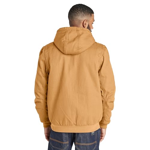 Image of Timberland PRO Gritman Lined Canvas Hooded Jacket