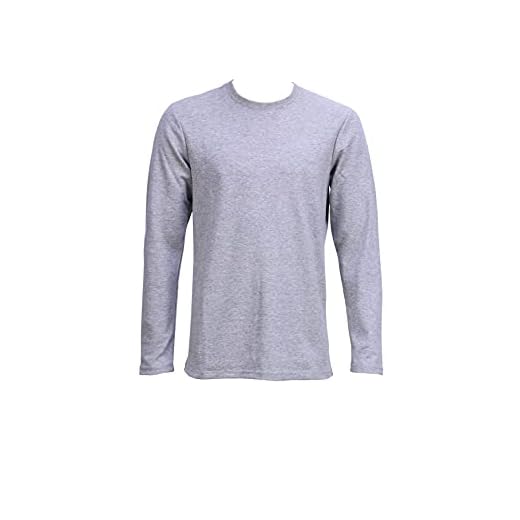 hooga EMF Protection Shirt for Men, Long Sleeve, Anti Radiation, RF Shielding EMF Blocking Silver Fabric. X-Large.
