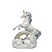 Cosmos Gifts 80118 Unicorn Over The Rainbow Ceramic Figurine, 8-1/8-Inch, White