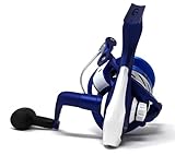 Blackrock Big Bass 7000 Surf and Spin 4 Ball Bearings (3 + 1) Front Drag Fixed Spool Sea Fishing Reel Aluminium Spool and Handle compact body large capacity spool - For Use on Sea & Surf - Image 3