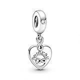 Charm colgante Pandora Amigos para Siempre 799294C01 plata