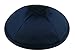 Zion Judaica Deluxe Satin Kippot for Affairs or Everyday Use Single or Bulk Orders - Optional Custom Imprinting Inside for Any Affair (1PC, Blue Navy)