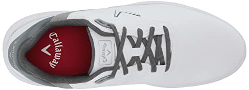 Callaway Men's Solana Trx V2 Golf Shoe, White/Grey, 10 #TOP4