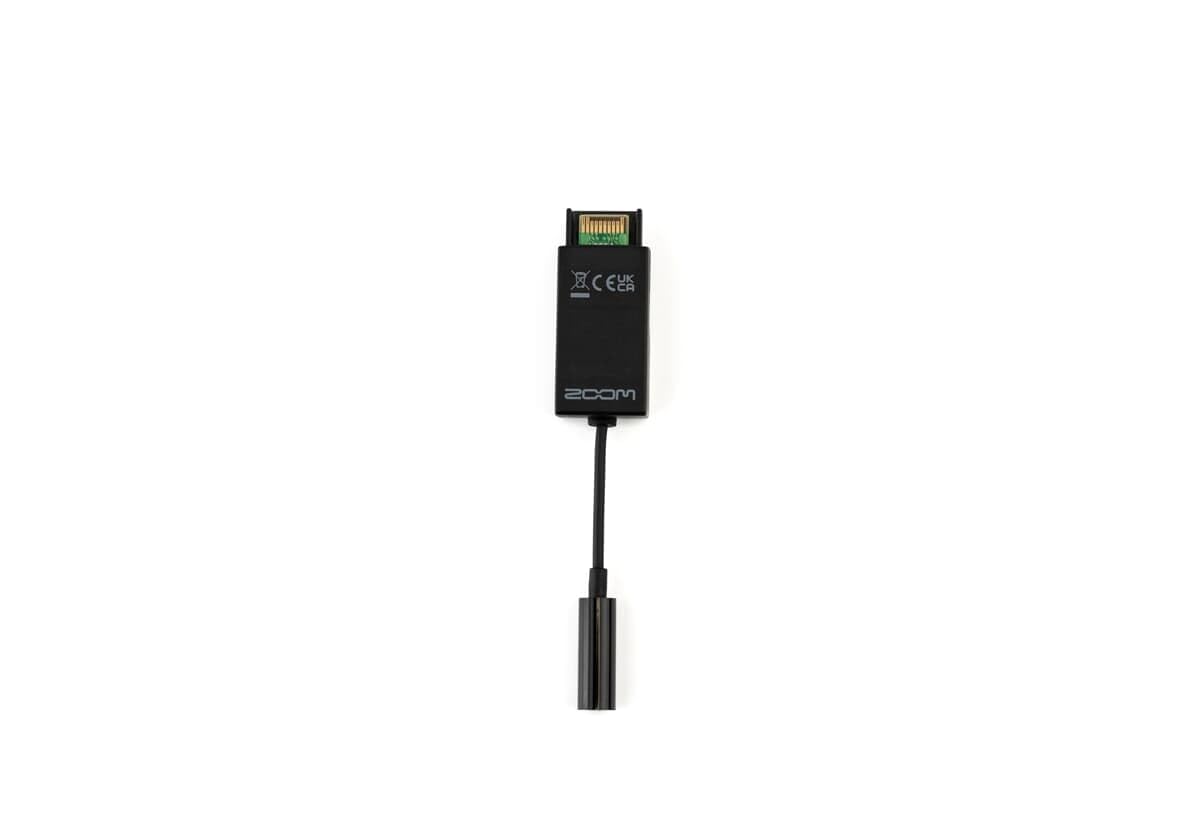 ZOOM TCA-1 Adapter Timecode, precyzyjny generator timecode do synchronizacji audio wideo do rejestratorów ZOOM, Czarny