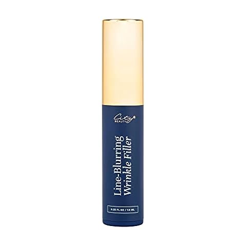 City Beauty Line-Blurring Wrinkle Filler - Instant Spot Treatment for Wrinkles & Fine Lines - Firm & Smooth - Clean Formula with Peptides | Deep Wrinkle Filler for Face and Neck Cover
