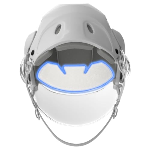 White Patented Sweat Absorbing Liners for Most Helmet Types - Made in the USA (6 Pack)
