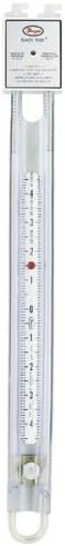 Dwyer Slack Tube Series 1211 Handy Roll-Up Manometer, Pressure Range 100-0-100cm WC