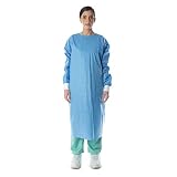 Premium Quality AAMI Level 2 Isolation Gown (Size - Small, Pack of 90 Gowns) | PPE Protection Gowns